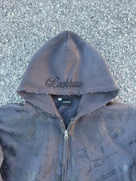 Grey ‘BRCK’ Zip Up