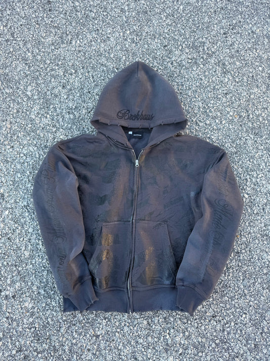 Grey ‘BRCK’ Zip Up