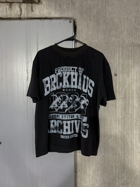 BRCKHAUS 'Archives' Tee Black